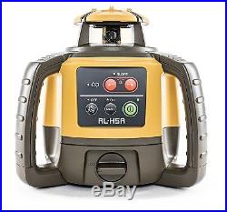 Topcon 1021200-07 RL-H5A Horizontal Self-Leveling Rotary Laser LS-80L Receiver