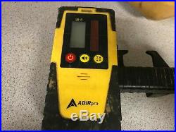 Topcon RL-H3C Self-Leveling Rotary Laser Level LS-70LC & LD-8 Detector Receivers