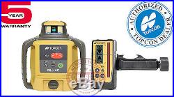 Topcon RL-H4C RB Rechargeable Self-Leveling Rotary Grade Laser Level, Inch