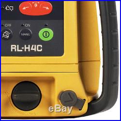 Topcon RL-H4C Self-Leveling Rotary Laser Dry Battery Level 313980752