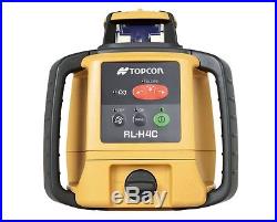 Topcon RL-H4C Self-Leveling Rotary Laser Level 57177, LS-80L Receiver 2 DAY AIR