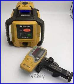Topcon RL-H4C Self-Leveling Slope Rotary Laser Level with Receiver