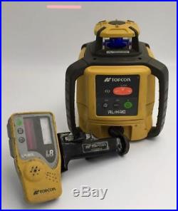 Topcon RL-H4C Self-Leveling Slope Rotary Laser Level with Receiver