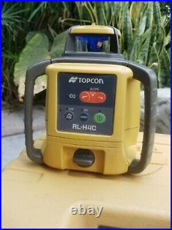Topcon RL-H4C Self Leveling rotary laser level