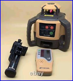 Topcon RL-H5A Horizontal Self-Leveling Rotary Laser with LS-80L Receiver & Holder