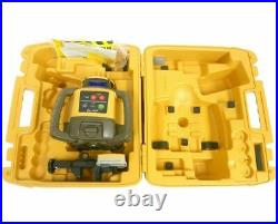 Topcon RL-H5A Rotary Laser Kit Self Leveling 16' Grade Rod INCHES and Tripod