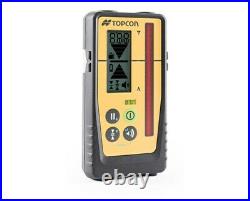 Topcon RL-H5A Self-Leveling Rotary Laser Level, Field Book, LS-100D Receiver