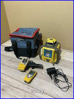 Topcon RL-SV2S Dual Slope Self Leveling Rotary Grade Laser with accessories
