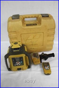 Topcon RL-SV2S Self-Leveling Dual Grade Laser RB with LS-100D Receiver & RC-60 Kit