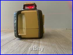 Topcon Rl-h4c Red Beam Rotary Self Leveling Laser Unit Only