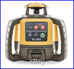 Topcon Rl-h5a Long Range Rotating Laser Level With Rechargeable Battery Pack