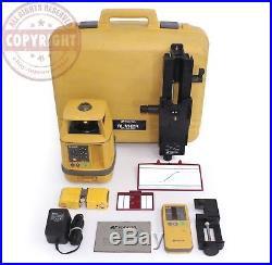 Topcon Rl-vh2a Self Leveling Rotary Laser Level, Trimble, Spectra, Dewalt, Rugby