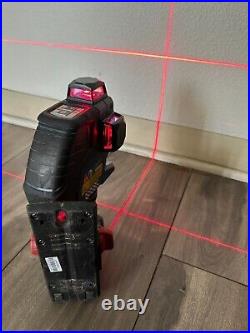 USED Bosch GLL 3-80 360 Three-Plane Leveling Alignment Line Laser with WM1 Mount