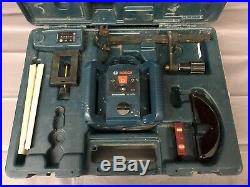 Used, Bosch Grl 250 Hv Self Leveling Rotary Laser Level Kit