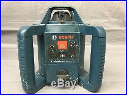 Used, Bosch Grl 250 Hv Self Leveling Rotary Laser Level Kit