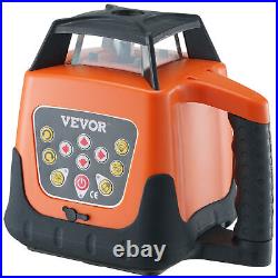 VEVOR Self-Leveling 360°Rotary Rotating Red Beam Laser Level Tool Kit 500m Range